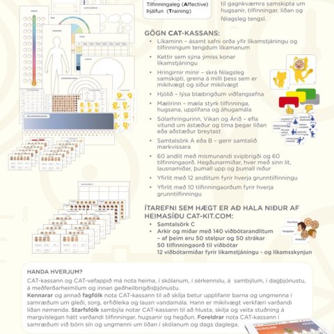 CAT-kassinn og CAT-vefappið - Námskeið í KRÍUNESI við Elliðavatn