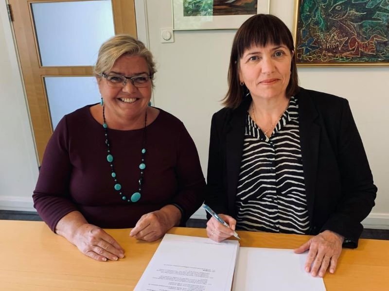 Þroskaþjálfafélag Íslands undirritaði heildarkjarasamning við Skálatún.